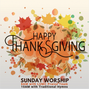 Sunday before Thanksgiving Day