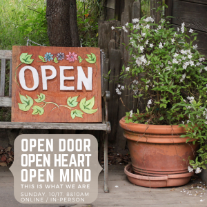 Open Doors, Open Hearts, Open Minds (3)